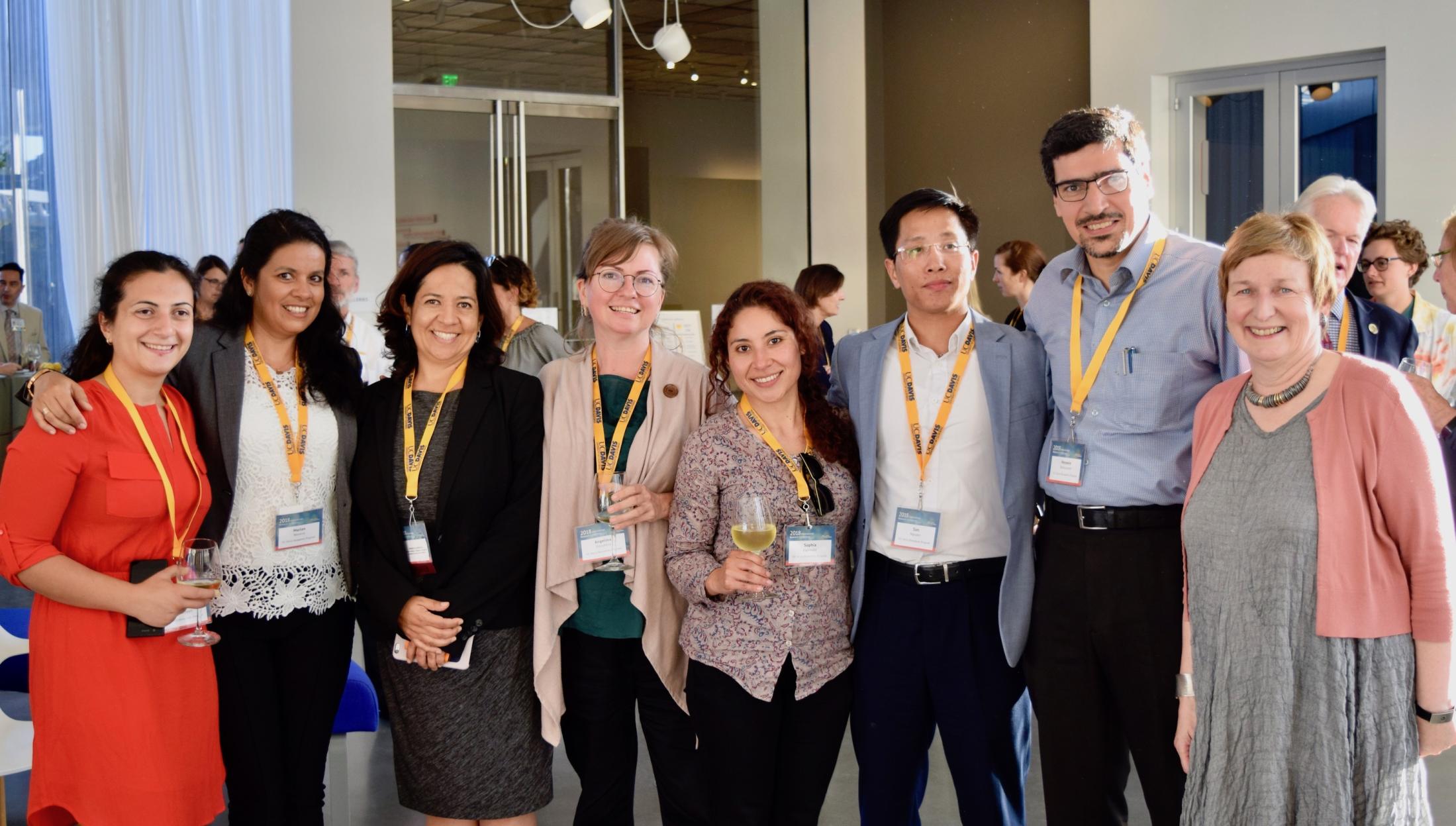 Humphrey fellows at conference