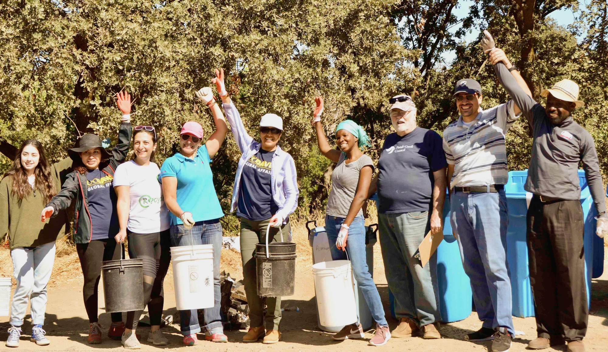 Humphrey Fellows at Putah Creek