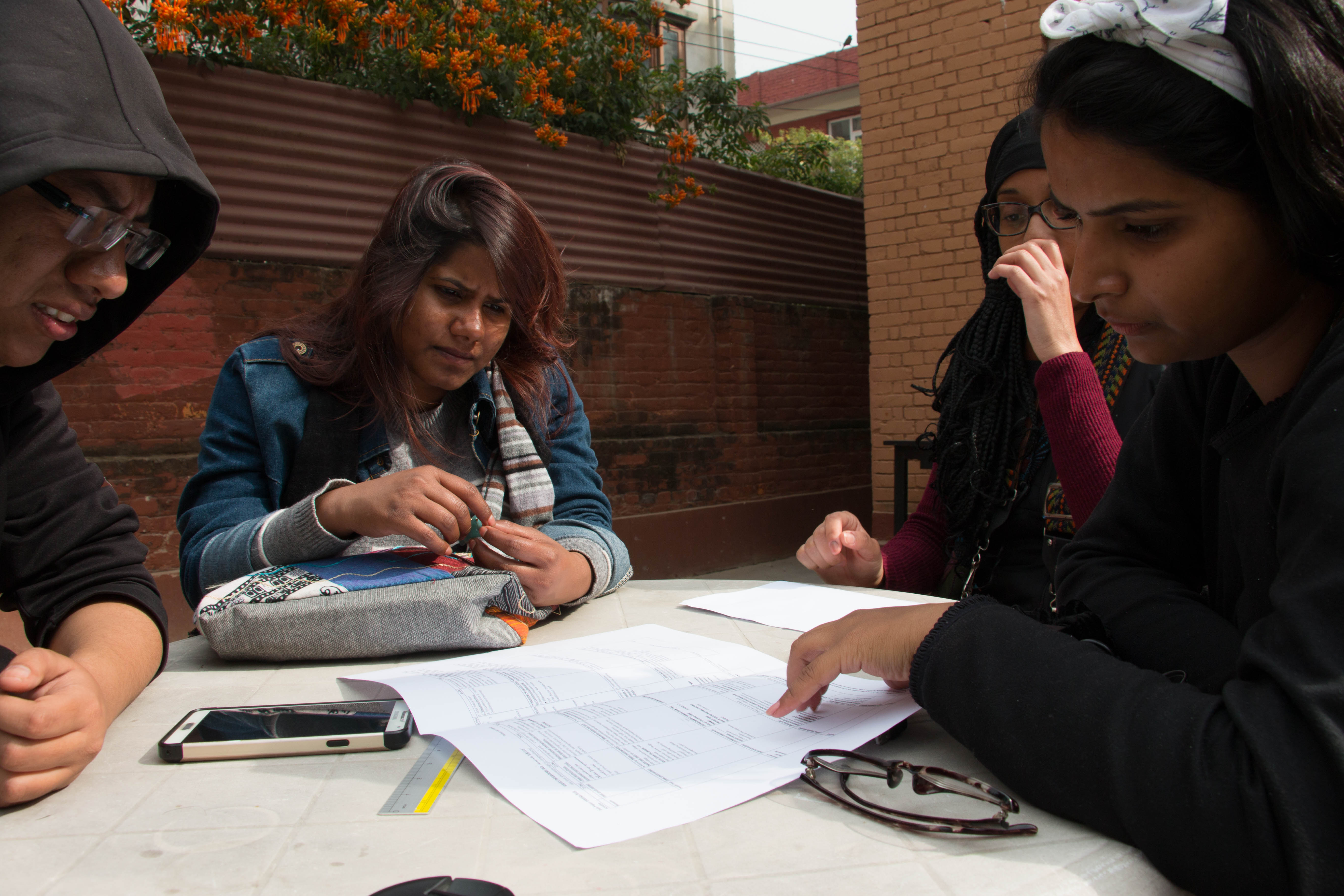 student working together 