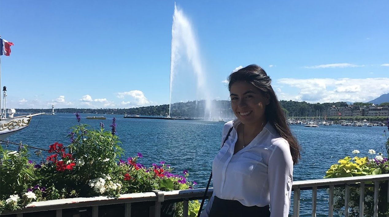 Juarez at Lake Geneva in Switzerland