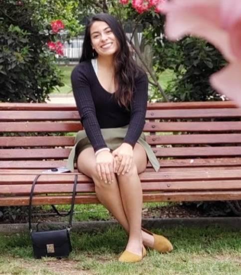 UC Davis student Christal Juarez