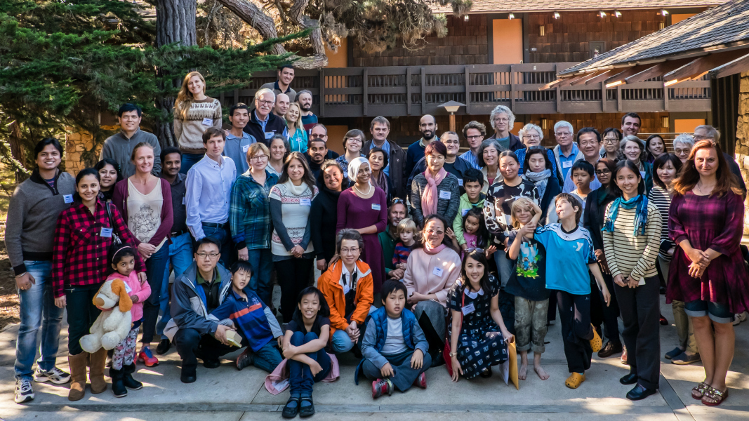 Fulbright scholars at event