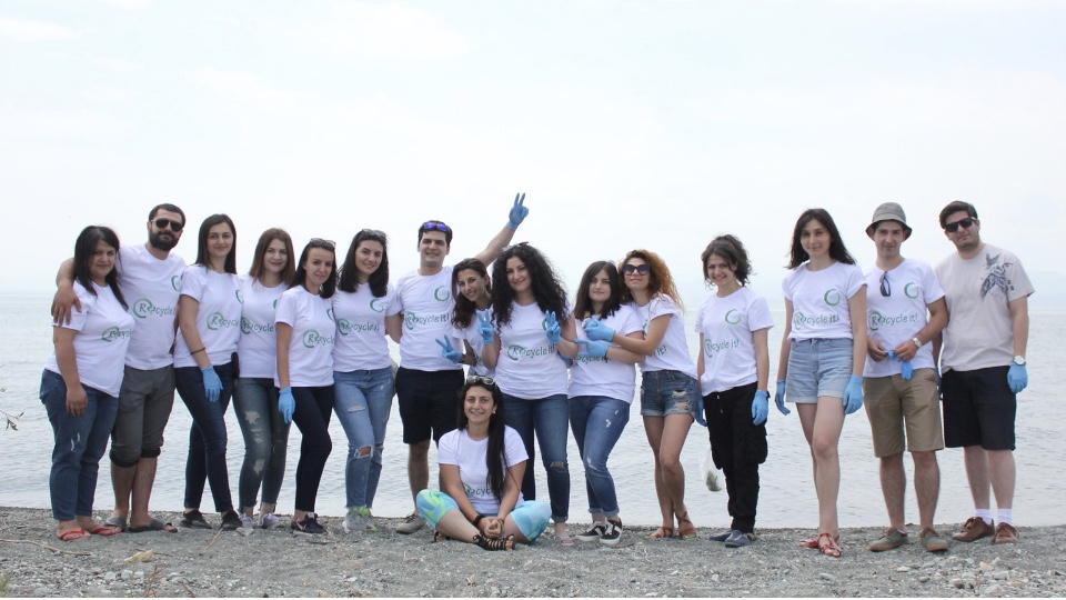 Fellows on beach