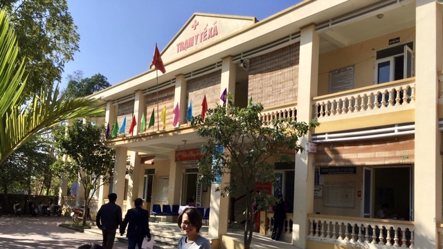 One of the local health stations in Vietnam in which Hinton's caregiving and dementia-related research is conducted.