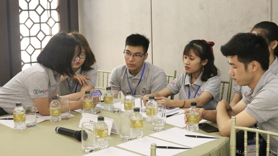 People collobrating in a meeting room