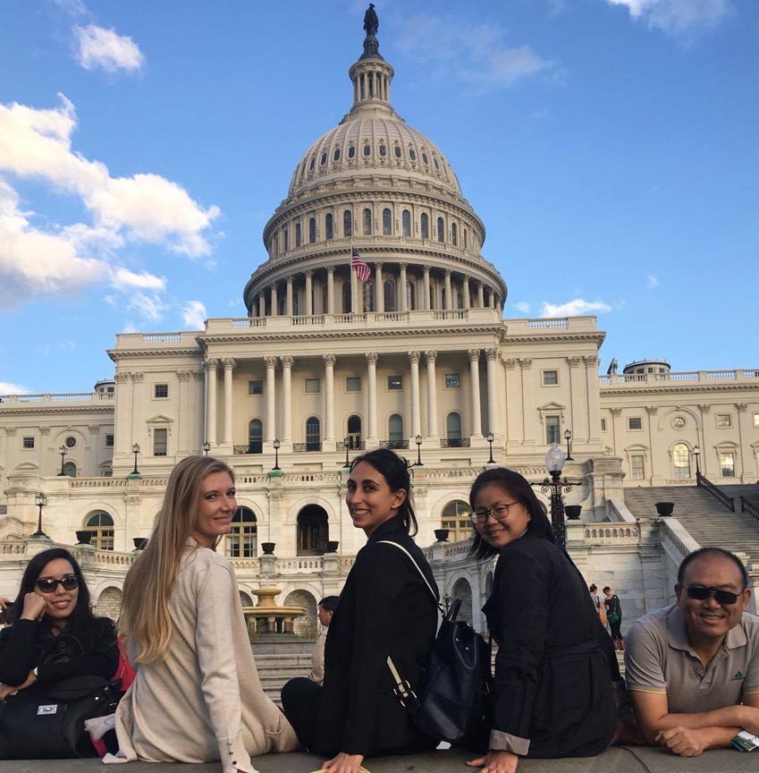 Humphrey Fellows at Capitol