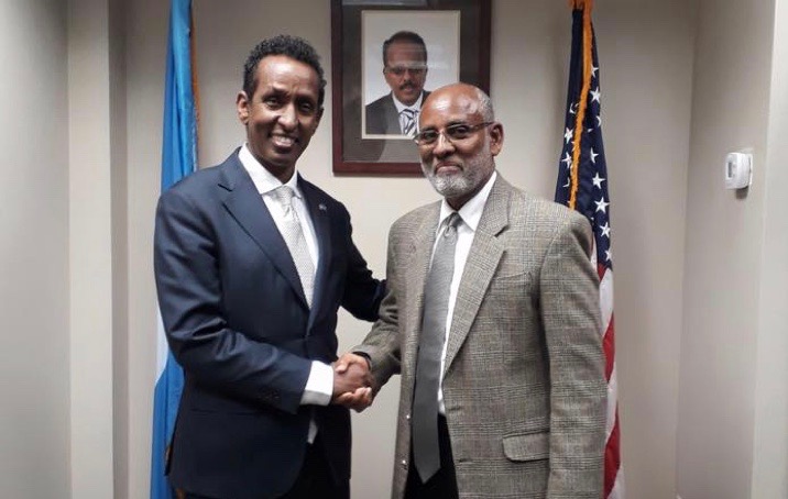 Humphrey Fellow with Somali Ambassador