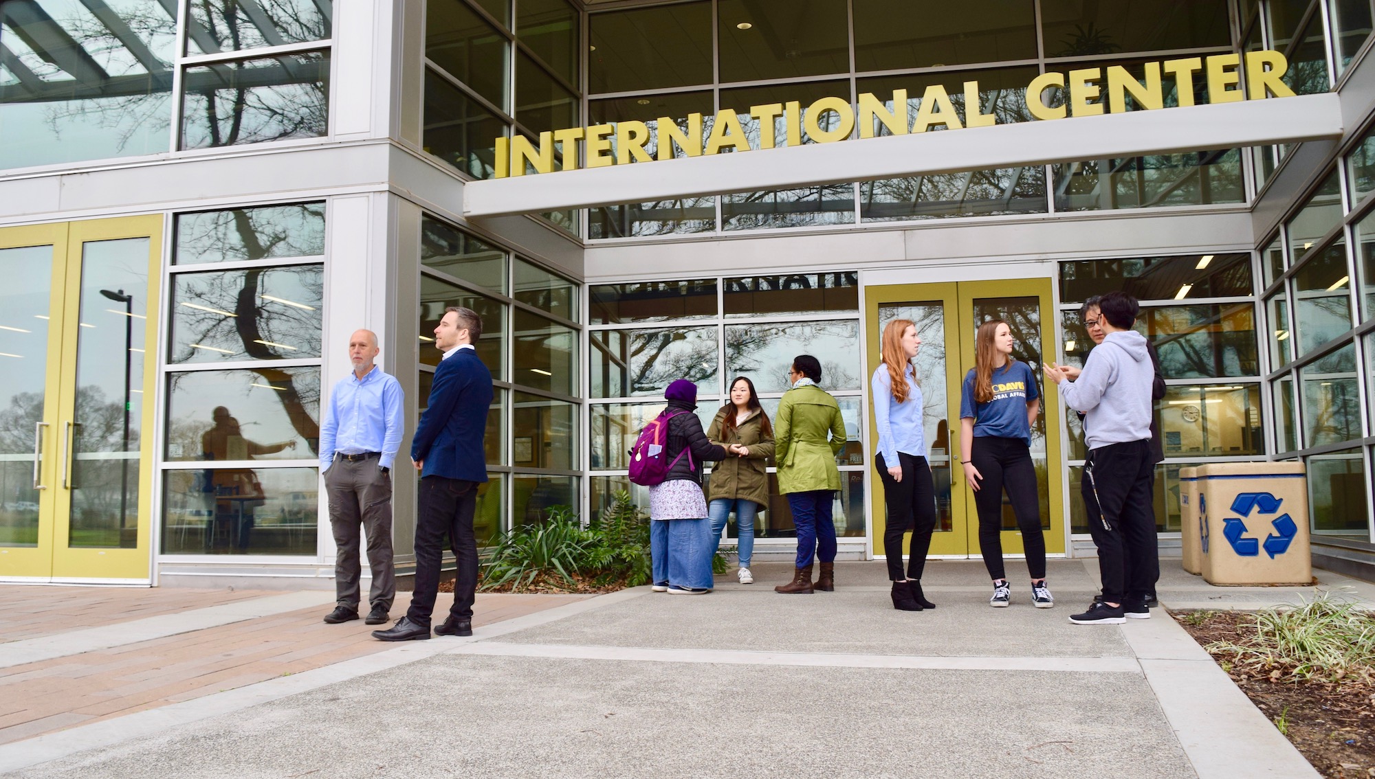 Student, faculty, staff, scholar, fellows at International Center