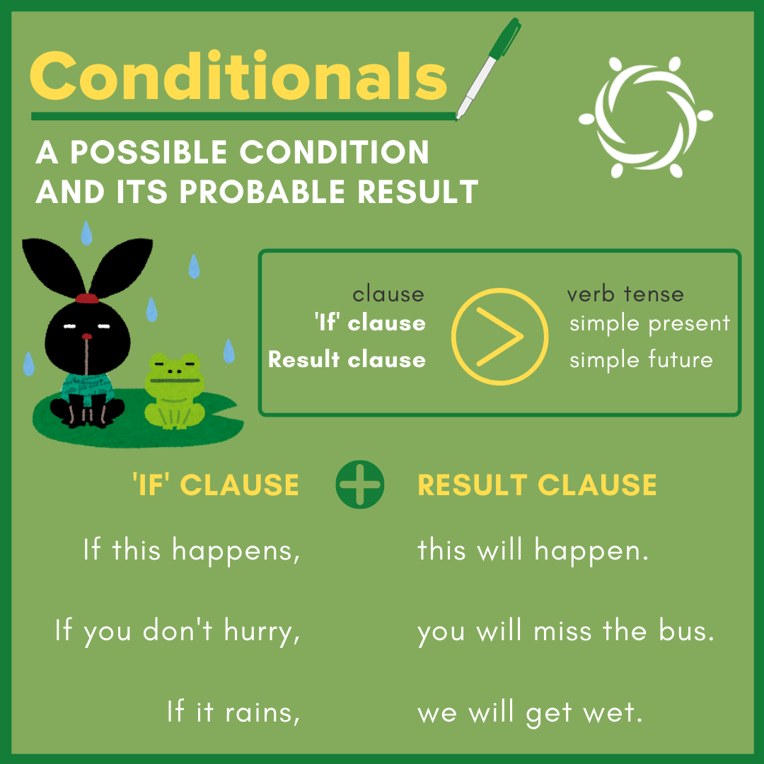 Graphic with text focused on 'Conditional Statements'