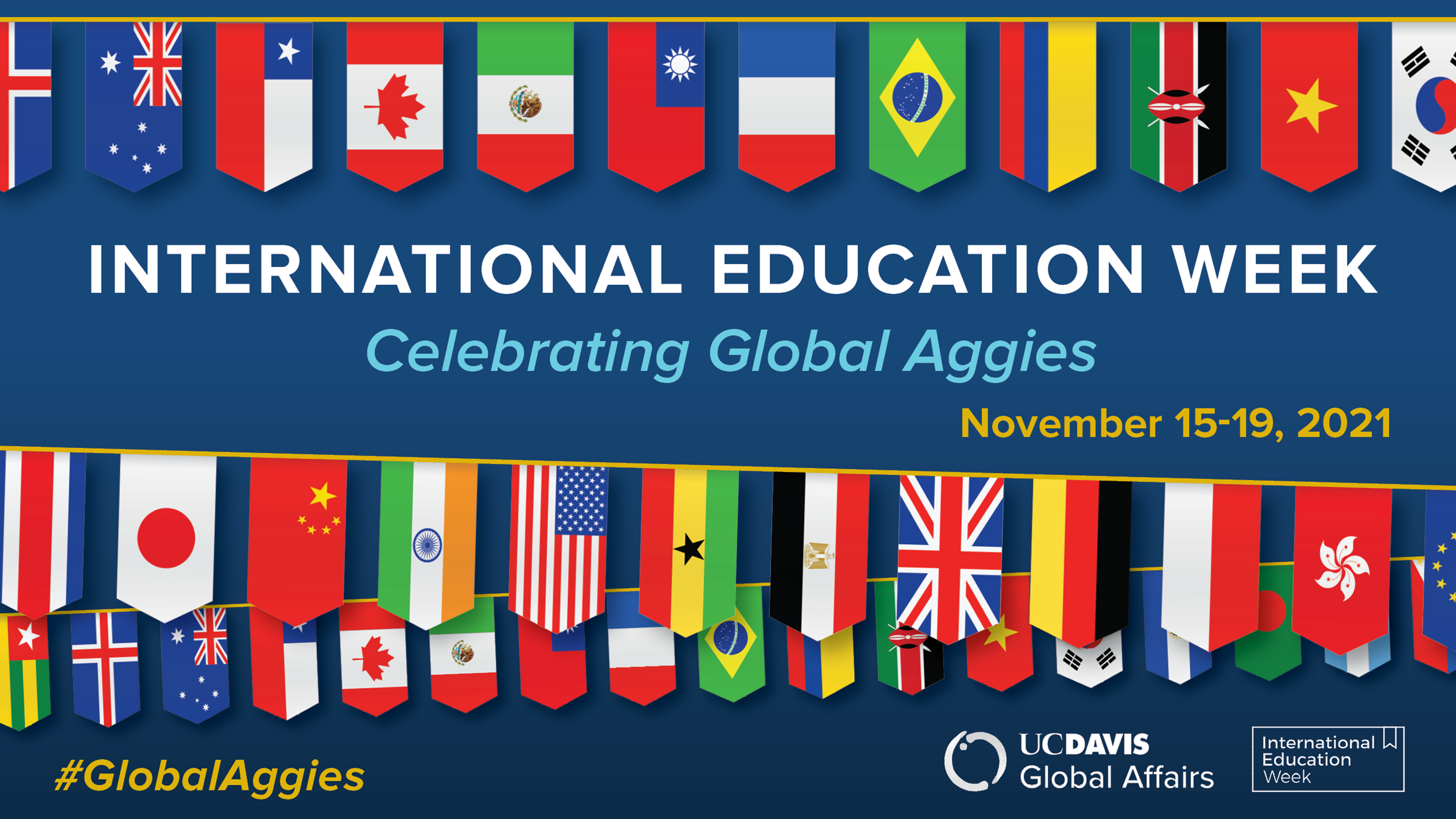 Graphic for International Education Week