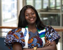Headshot of Isatu Zainab Mansaray.