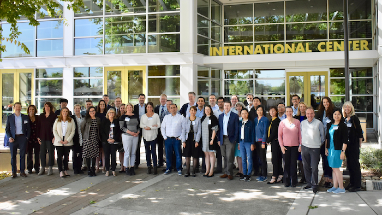 The "Food Security and Food Innovation” workshop at UC Davis was designed to strengthen existing partnerships and build upon complementary scientific expertise to address critical global challenges around food. Group photo