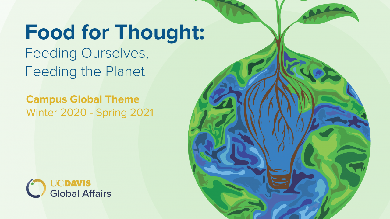 Food for Thought, Feeding Ourselves, Feeding the Planet, Campus Global Theme, Winter 2020-Spring 2021
