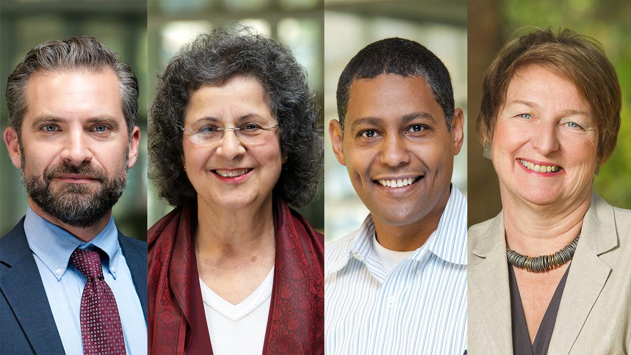 Members of Global Affairs staff and faculty