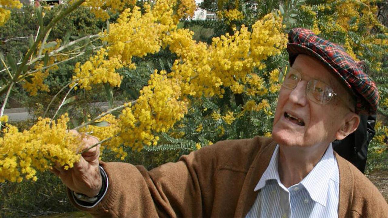 Picture of Eric Conn and plants