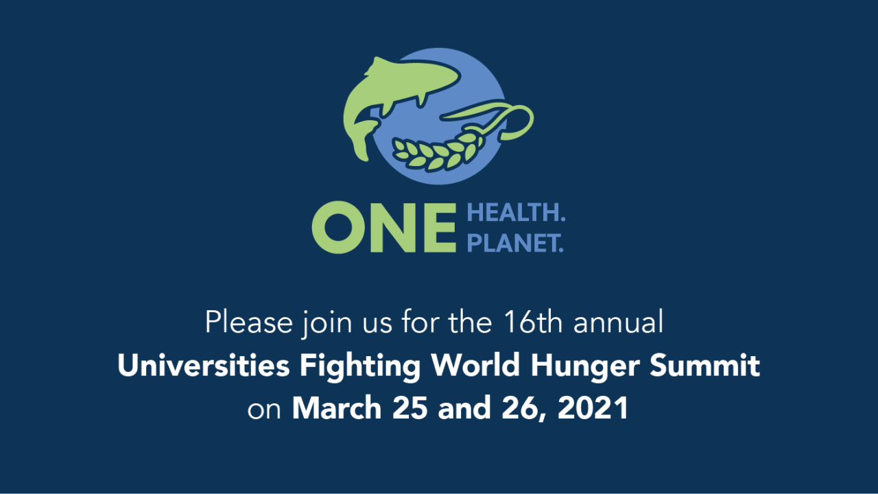 Universities Fighting World Hunger graphic