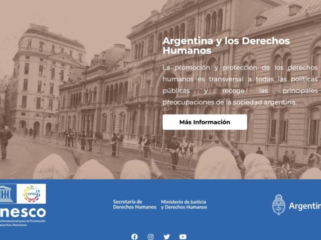 Image of UNESCO webpage.