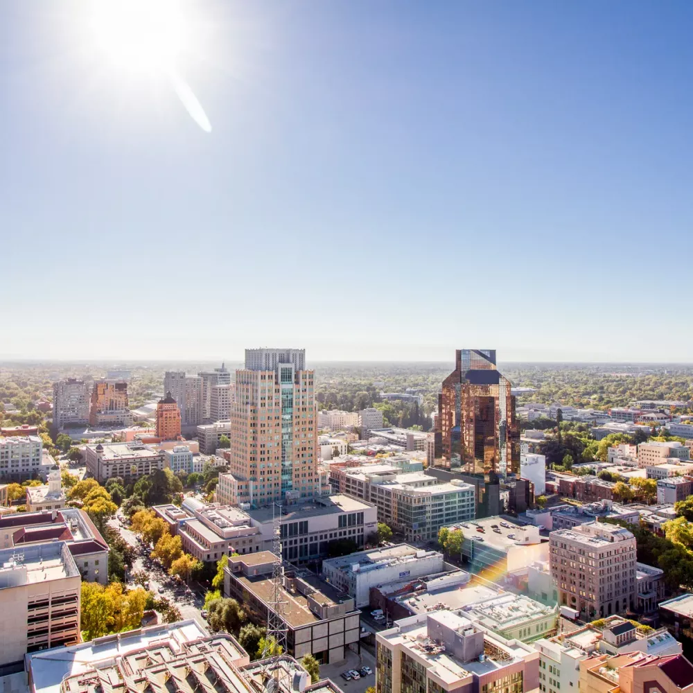 Sacramento skyline