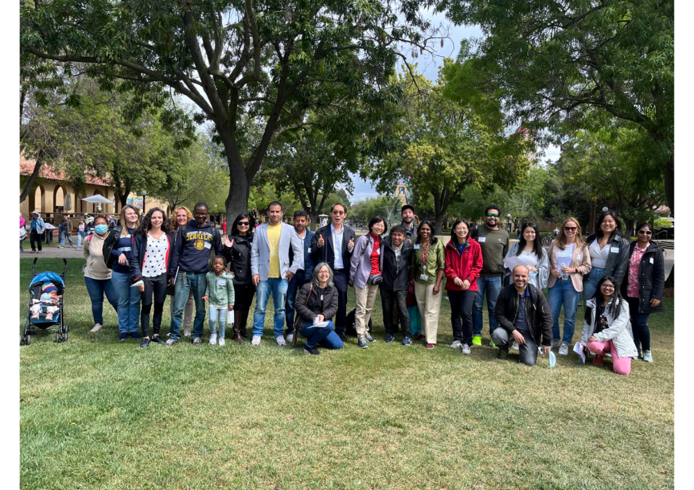 UC Davis Fulbright Chair Marly Cardoso in a group photo at UC Davis