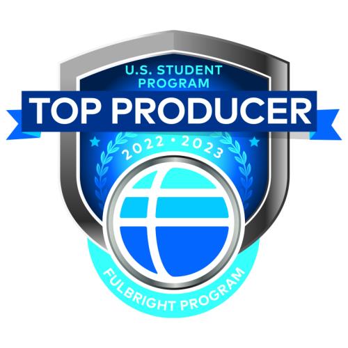Graphic with text: Top Producer