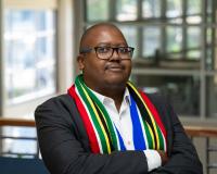 Headshot of Sagwata Manyike.