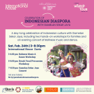 Poster for a celebration of Indonesian Diaspora with Gamelan Sekar Jaya.