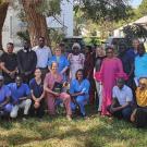 POCUS team gathers in Gambia.