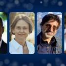 Four headshots of Global Affairs award recipients