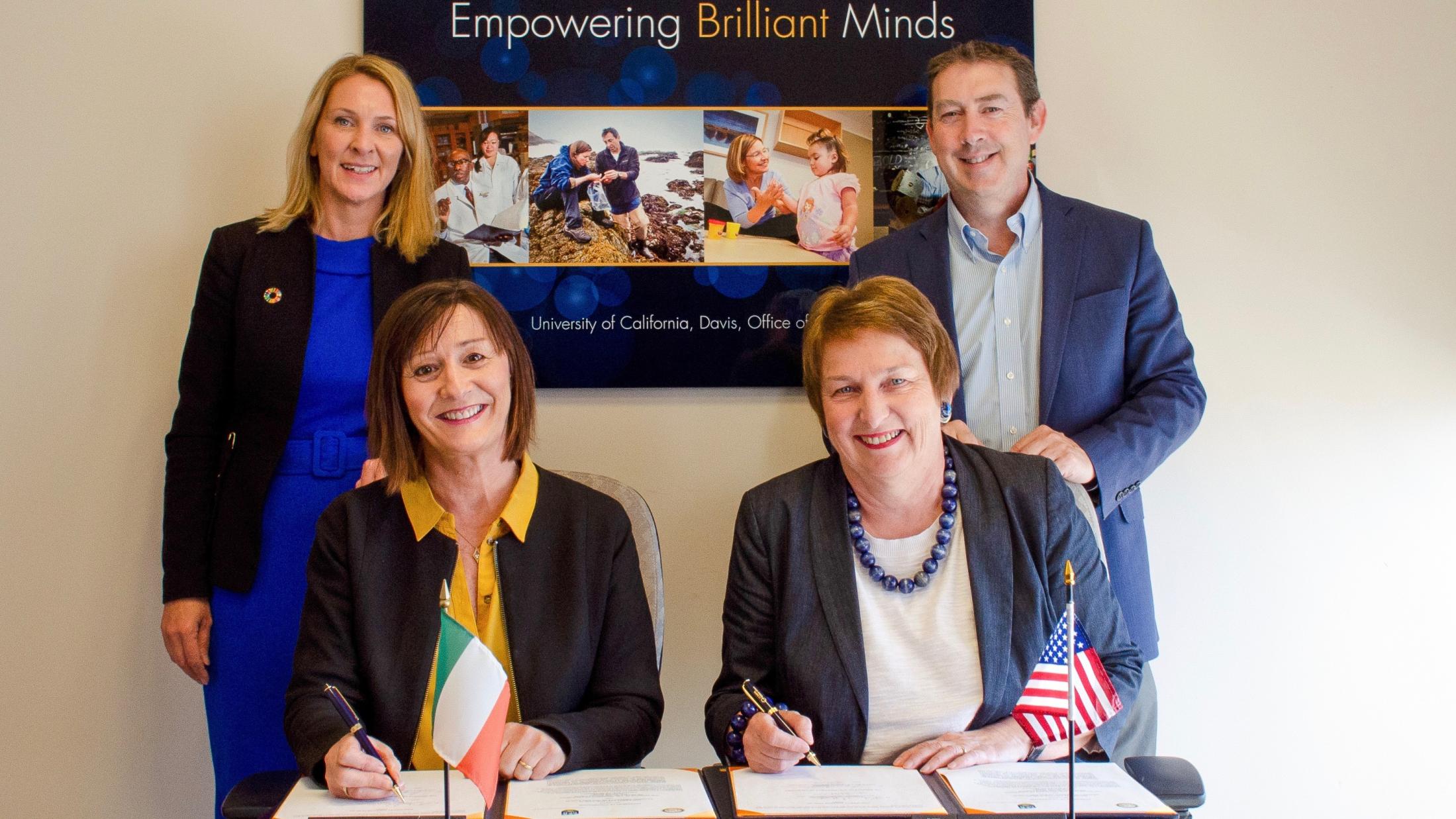 Signing agreement