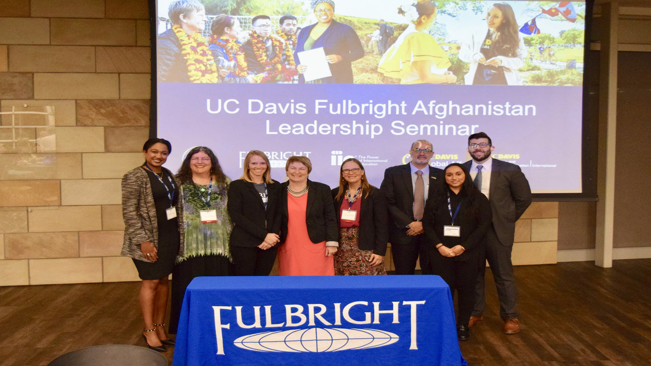 Faculty group poses for picture