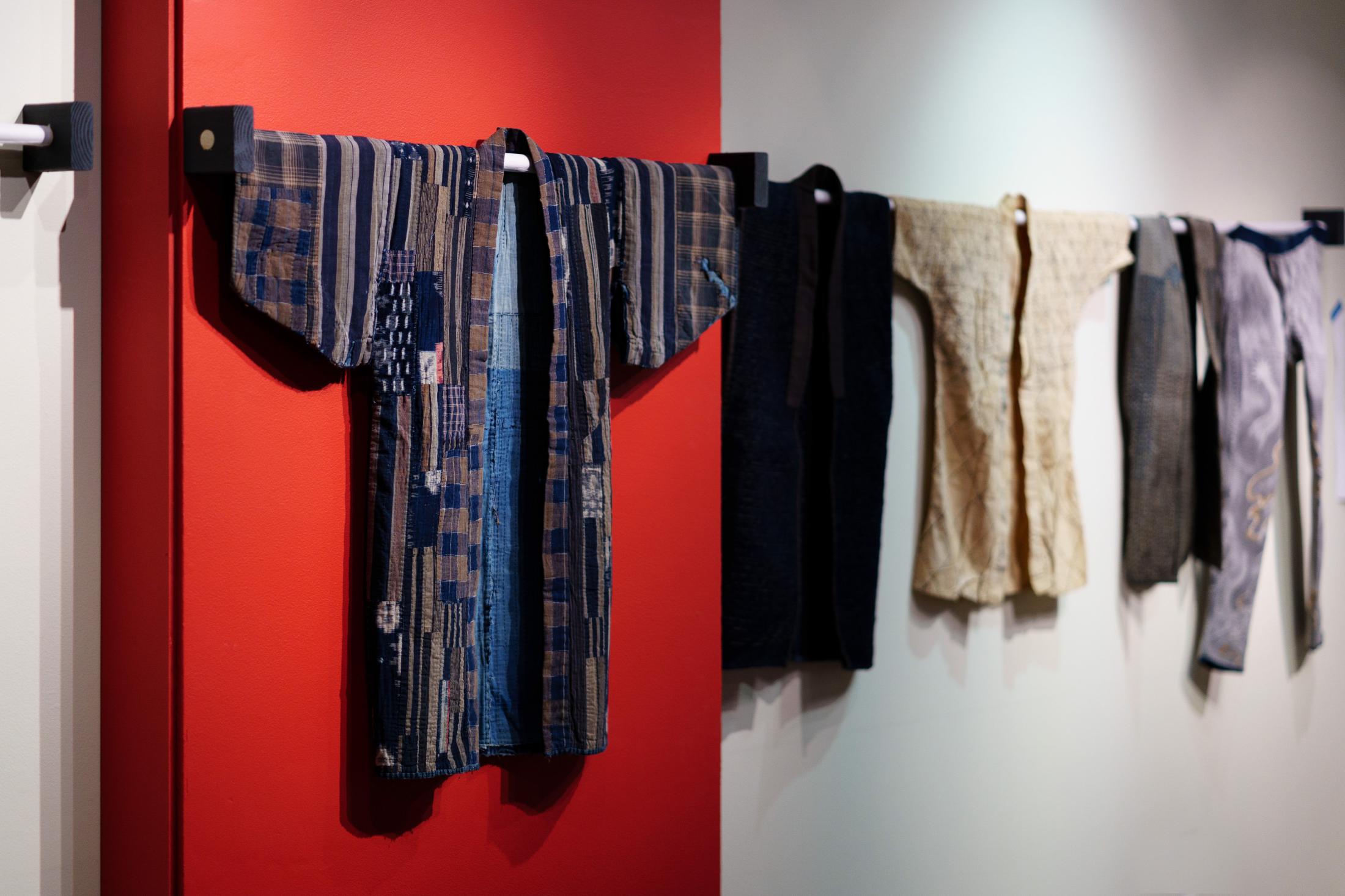Garments from the collection of Catherine Cerny.