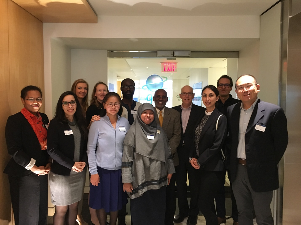 Humphrey Fellows at Global Environmental Facility in D.C.