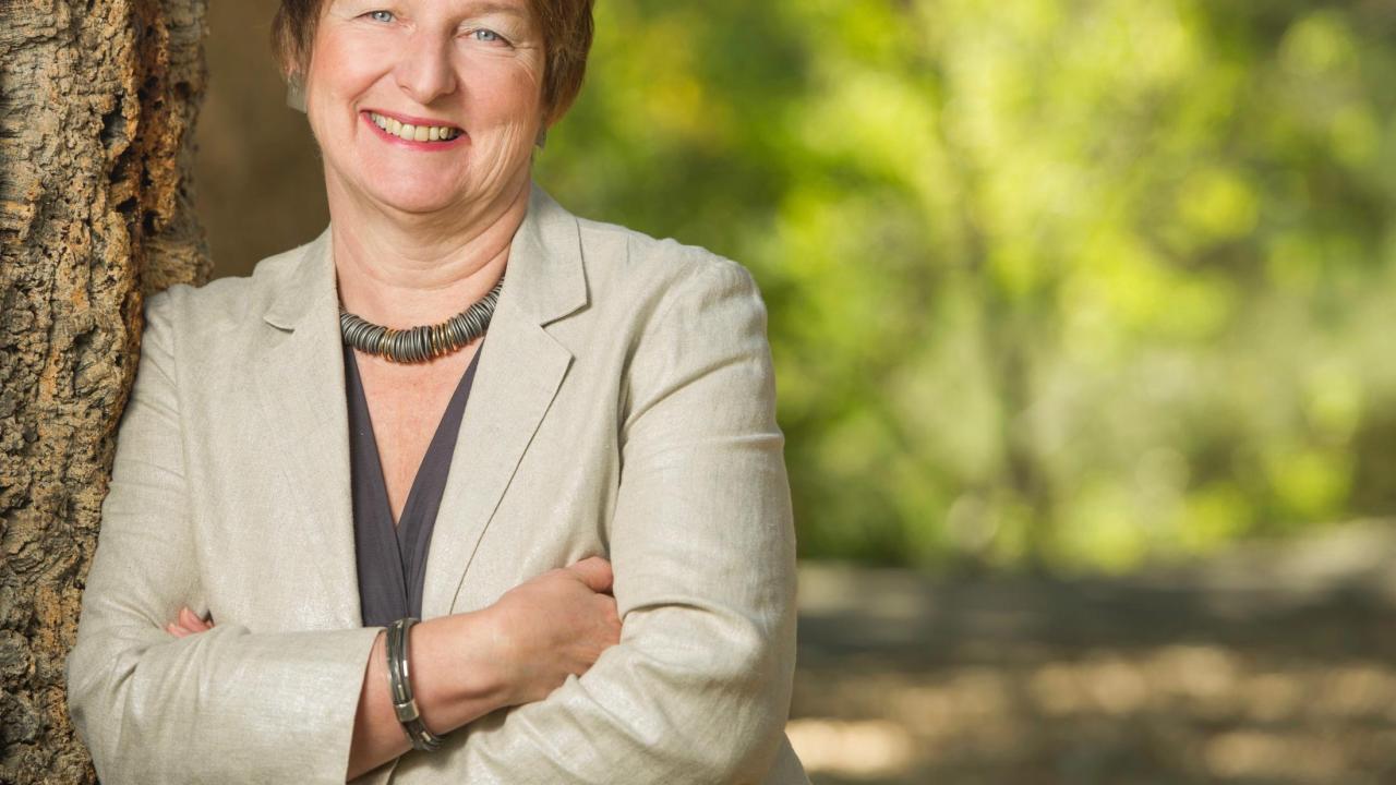 UC Davis Vice Provost and Associate Chancellor of Global Affairs Joanna Regulska. Karin Higgins/UC Davis. Joanna Regulska