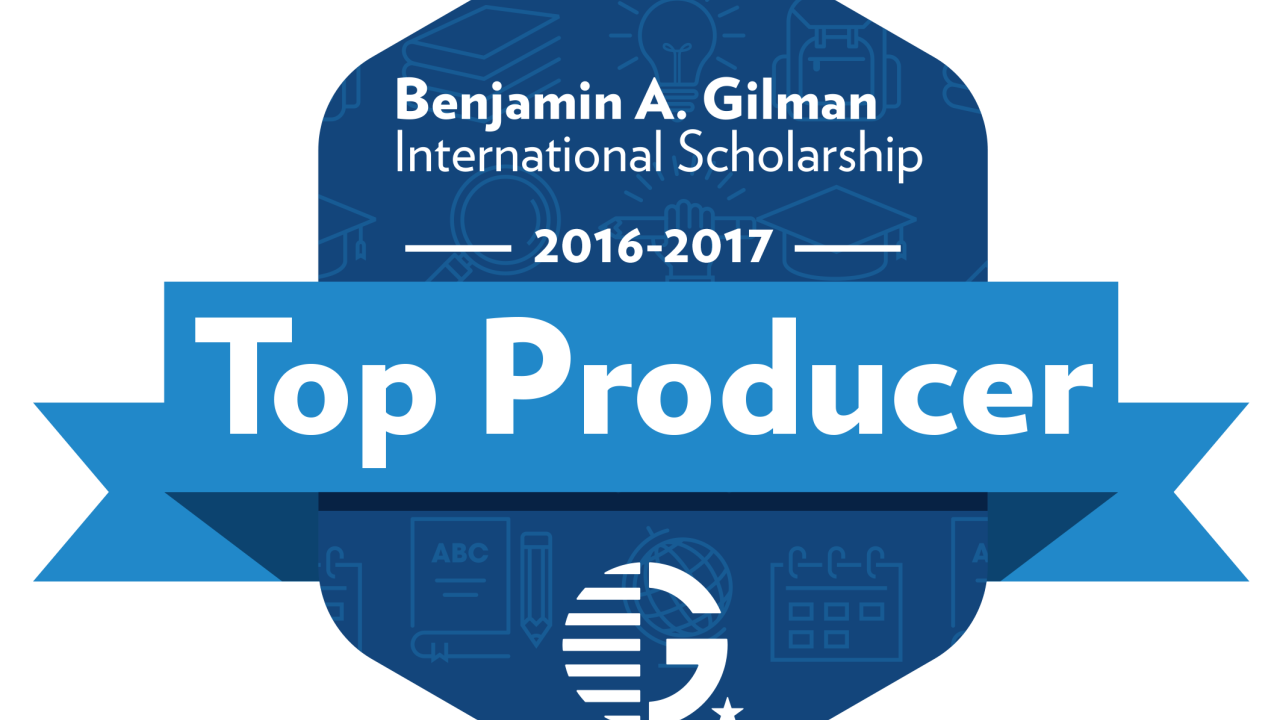 Gilman Top Producing Badge