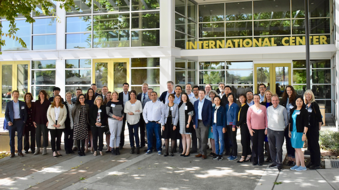 The "Food Security and Food Innovation” workshop at UC Davis was designed to strengthen existing partnerships and build upon complementary scientific expertise to address critical global challenges around food. Group photo