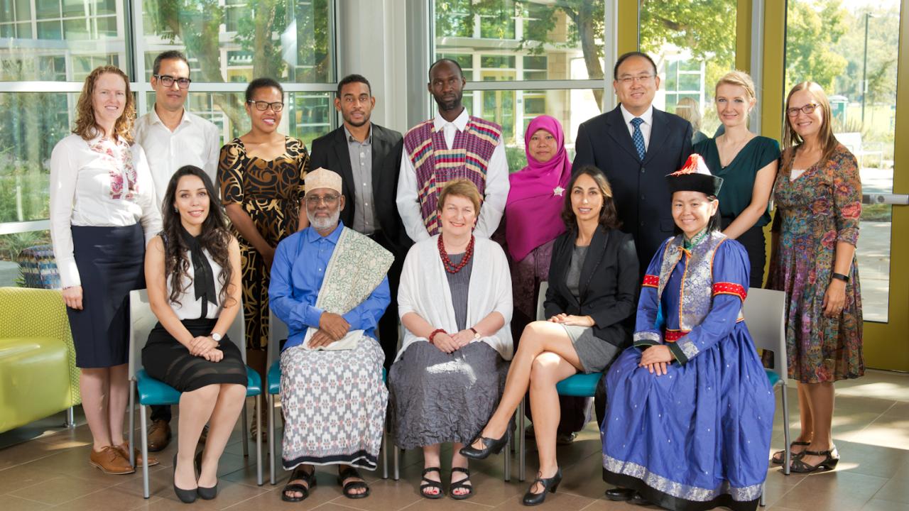 UC Davis Global Affairs welcomes natural resource, agriculture and environmental science professionals from around the world as new Hubert H. Humphrey Fellows. Humphrey Group