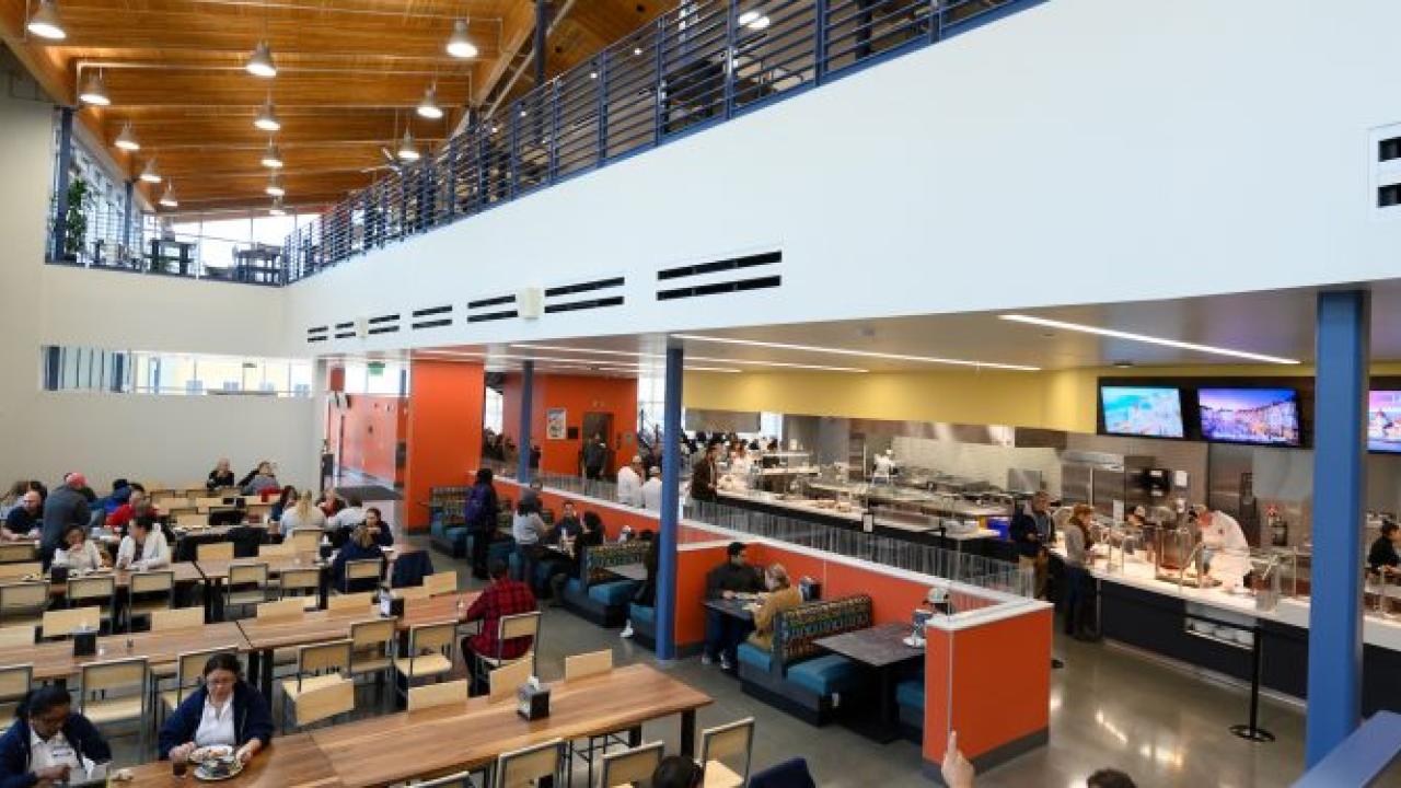The new Latitude Dining Commons. Photo: University of California Latitude Dining Commons