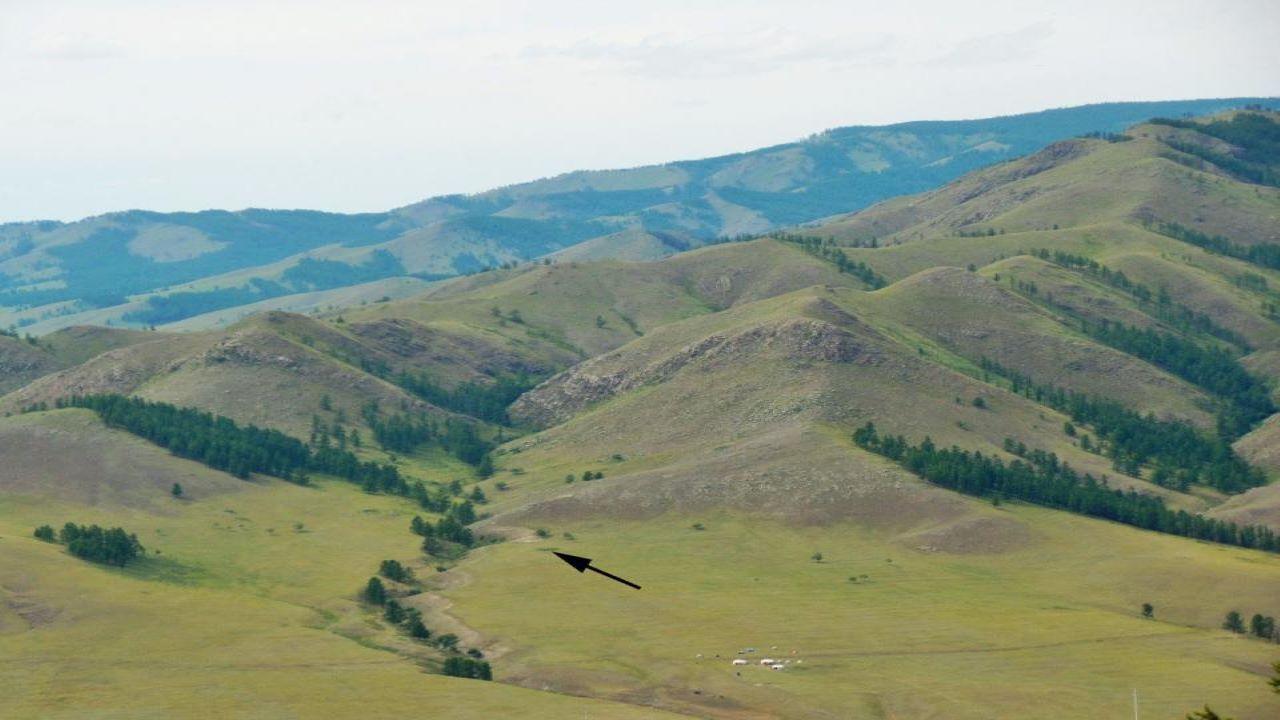 Ancient tools were found in a site in the western flank of the Tolbor Valley. (Courtesy photo) Ancient tools were found in a site in the western flank of the Tolbor Valley.