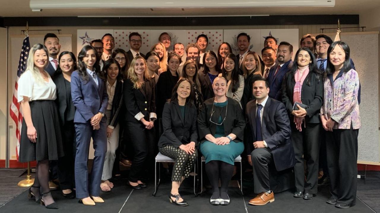 UC Davis Graduate School of Management group on International Study Trip in Japan International Study Trip