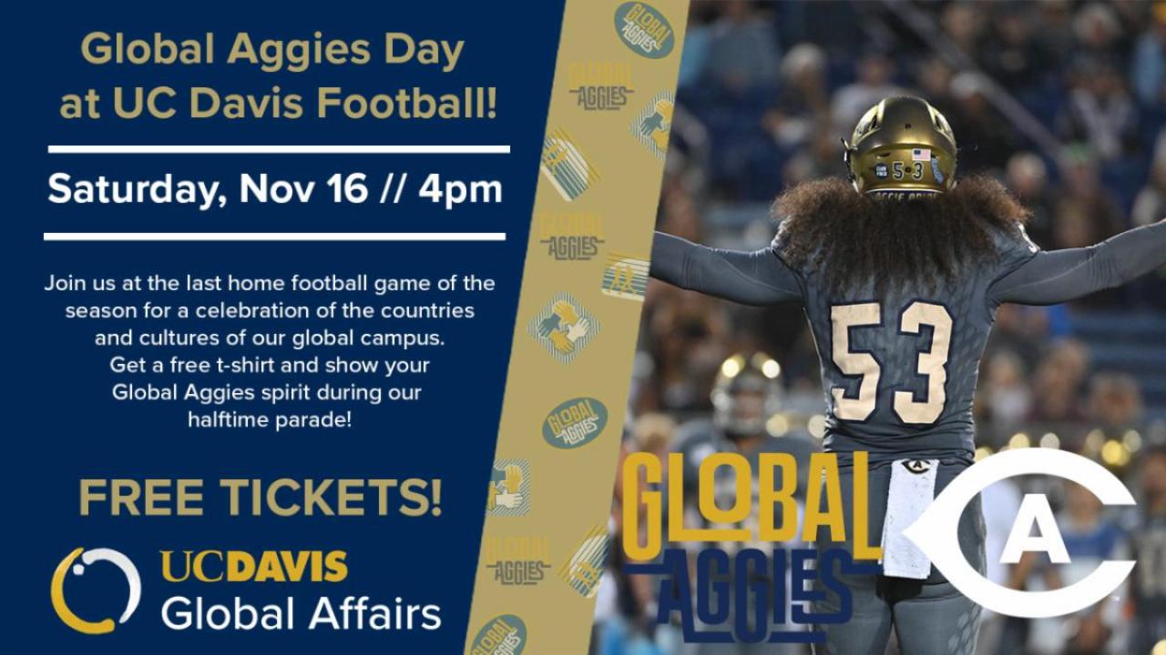 Global Aggies Day At Uc Davis Football Global Affairs
