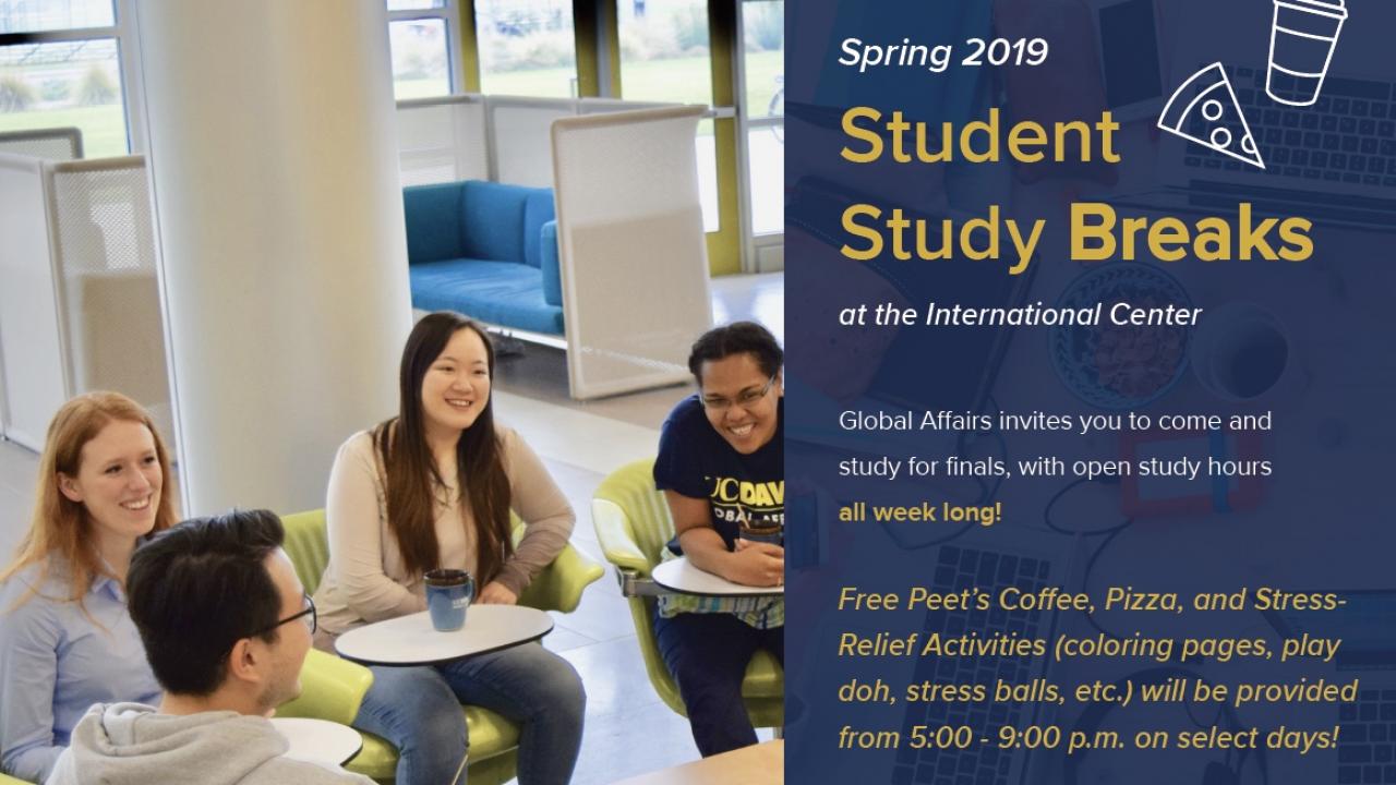 Students studying