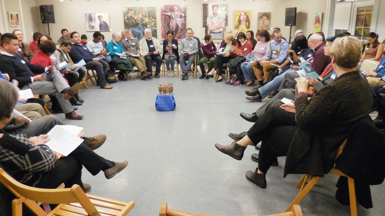 Photo Courtesy of UNA USA Davis Chapter People sitting in circle