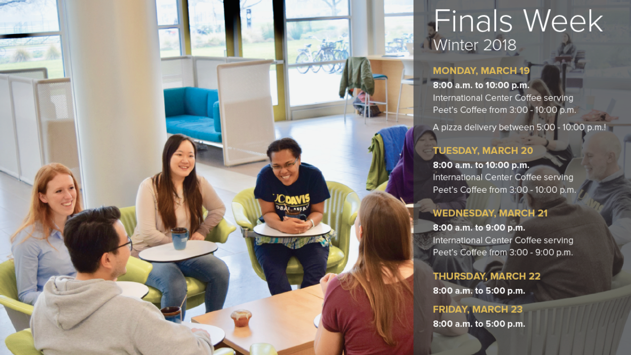 UC Davis International Center Lobby